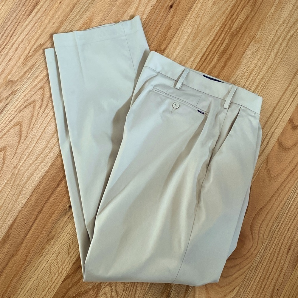 Polo Ralph Lauren performance pants Mens 38 khaki lightweight Golf preppy